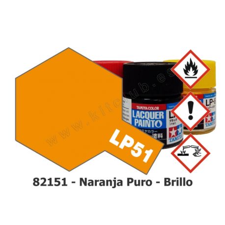 LP-51 Naranja Puro - Brillo