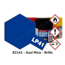 LP-41 Azul Mica - Brillo