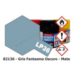 LP-36 Gris Fantasma Oscuro - Mate