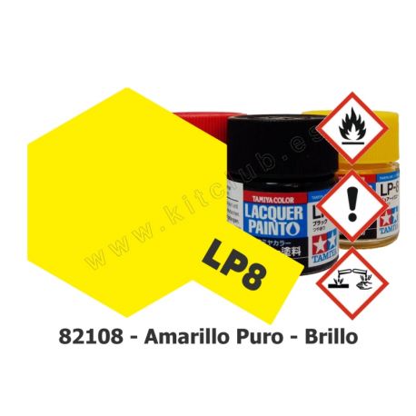 LP-8 Amarillo Puro - Brillo