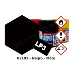 LP-3 Negro - Mate