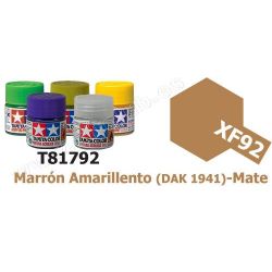 XF-92 Marrón Amarillento (DAK 1941), Mate