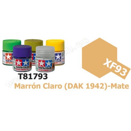 XF-93 Marrón Claro (DAK 1942), Mate