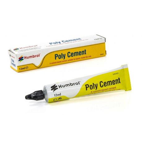 Poly Cement - Pegamento tubo 12ml