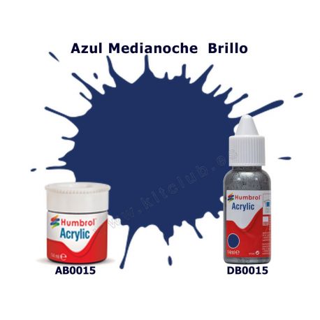 Azul Madianoche Brillo - Humbrol 0015
