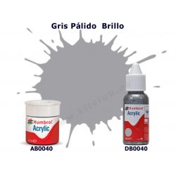 Gris Pálido Brillo - Humbrol 0040