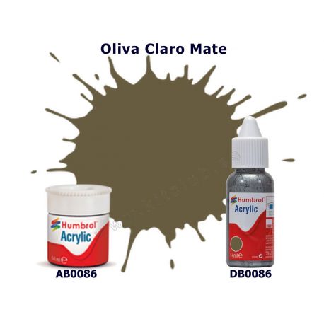 Verde Oliva Claro Mate - Humbrol 0086