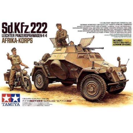 Sd.Kfz.222 Leichter Panzerspähwagen 4x4 Afrika-Korps