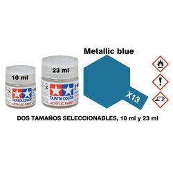 X-13 Azul Metalizado Brillo