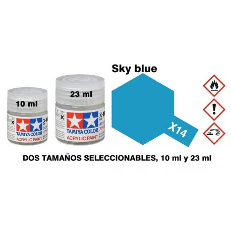 X-14 Azul Cielo Brillo
