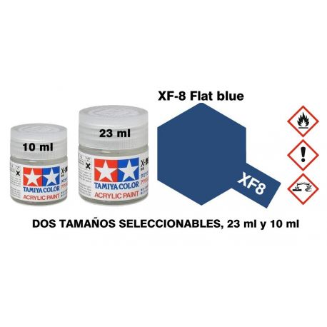 XF-8 Pintura Acrilica Azul Mate