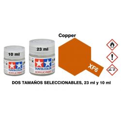 XF-6 Pintura Acrilica Cobre Mate