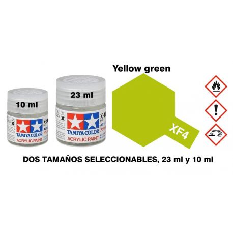 XF-4 Pintura Acrilica Verde Pistacho Mate