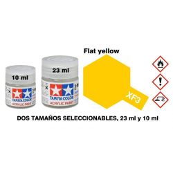 XF-3 Pintura Acrilica Amarillo Mate