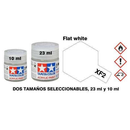 XF-2 Pintura Acrilica Blanco Mate