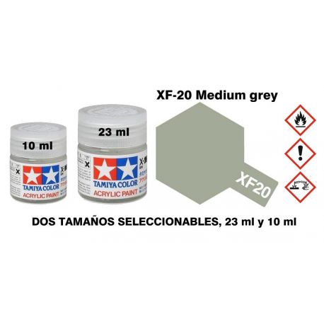XF-20 Pintura Acrilica Gris Mate