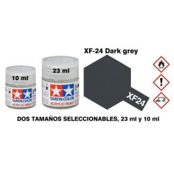 XF-24 Pintura Acrilica Gris Oscuro, Mate