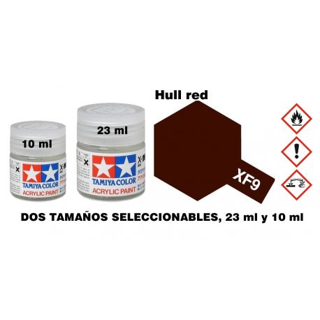 XF-9 Pintura Acrilica Burdeos Mate