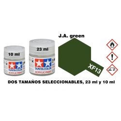 XF-13 Pintura Acrilica Verde J.A.