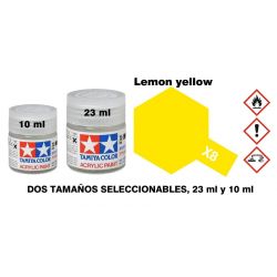 X-8 Amarillo Limón Brillo