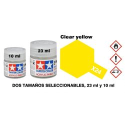 X-24 Pintura Acrilica Amarillo Translucido