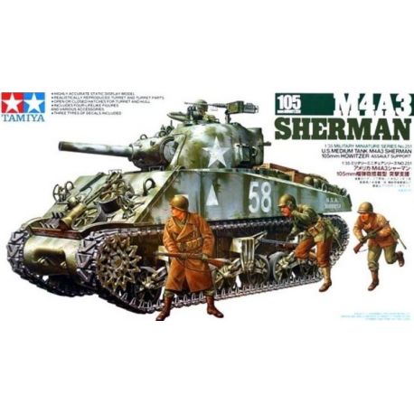 M4A3 Sherman 105mm Howitzer