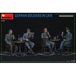 German Soldier in Cafe