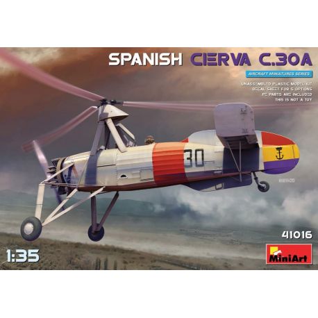 Autogiro Cierva C.30A Español