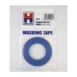 Cinta de enmascarar 4 mm para curvas
