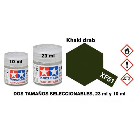 XF-51 Pintura acrílica Pardo Caqui, mate