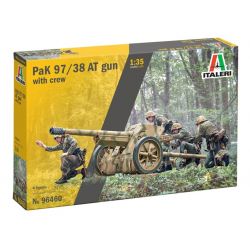 Pak 97/38 AT Gun with crew - Italeri 96460