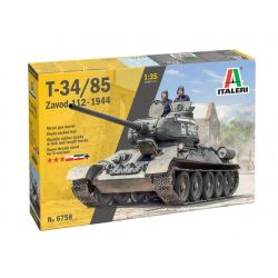 Tanque T-34/85 Zavod 112, 1944 - Italeri 6758